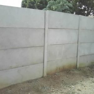 muro de concreto